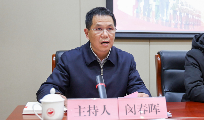 金寨縣退役軍人事務(wù)局黨組書(shū)記、局長(zhǎng)閔春暉講話.jpg